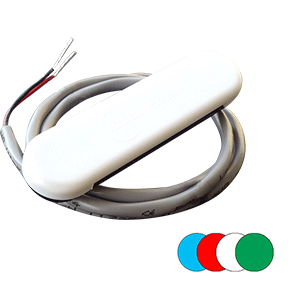 Shadow-Caster LED Lighting Shadow-Caster Courtesy Light w/2' Lead Wire - White ABS Cover - RGB Multi-Color - 4-Pack - SCM-CL-RGB-4PACK