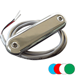 Shadow-Caster LED Lighting Shadow-Caster Courtesy Light w/2' Lead Wire - 316 SS Cover - RGB Multi-Color - 4-Pack - SCM-CL-RGB-SS-4PACK