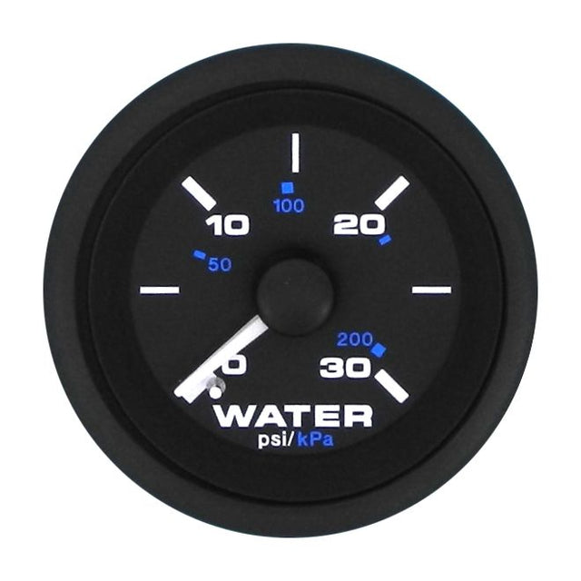 Sierra International Premier Pro Black Gauges - Water Pressure Gauge Kit - 69865P - image 1
