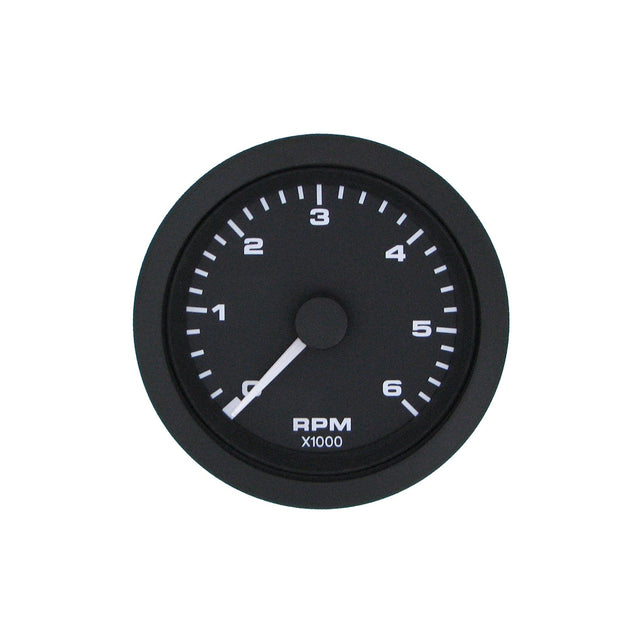 Sierra International Premier Pro Black Gauges - Tachometer - 62724P - image 1