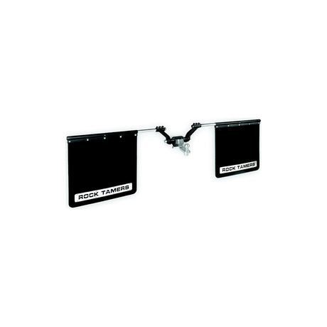 ROCK TAMERS 2" Hub Mudflap System - Matte Black/Stainless [00108] - official Rock Tamers product image 3