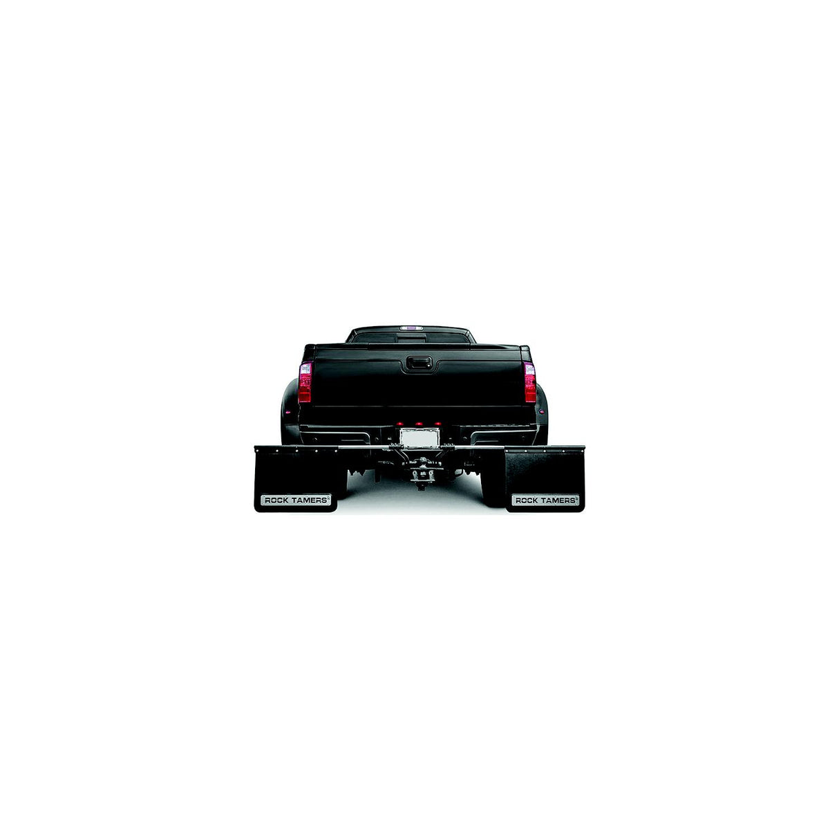 ROCK TAMERS 2" Hub Mudflap System - Matte Black/Stainless [00108] - official Rock Tamers product image 4