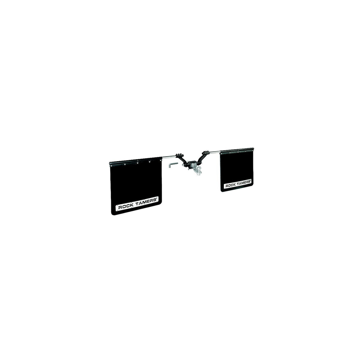 ROCK TAMERS 3" Hub Mudflap System - Matte Black/Stainless [00112] - official Rock Tamers product image 3