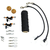 Tigress Deluxe Rigging Kit - Black Nylon - 88601