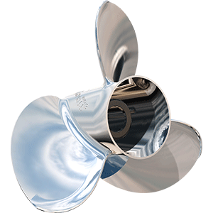Turning Point Propellers Turning Point Express&reg; Mach3&trade; - Right Hand - Stainless Steel Propeller - E1-1013 - 3-Blade - 10.5" x 13 Pitch - 31301312