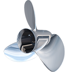 Turning Point Propellers Turning Point Express&reg; Mach3&trade; OS&trade; - Left Hand - Stainless Steel Propeller - OS-1621-L - 3-Blade - 15.6" x 21 Pitch - 31512120