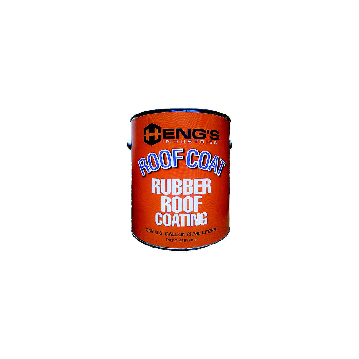 Hengs 46032 Rubber Roof Coating, White, Quart - image 1