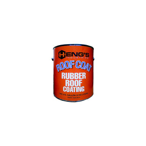 Hengs 46032 Rubber Roof Coating, White, Quart - image 1