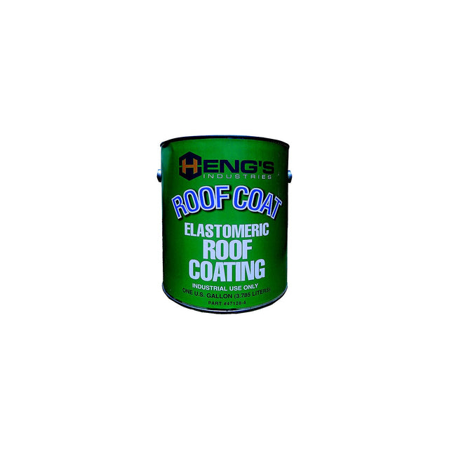 Heng's 471284 Elastomeric 100% Acrylic Roof Coating, White, 4/case - image 1