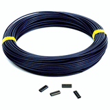 Tigress 100' of 400lb Test Black Mono - 2.2mm Diameter - 88670