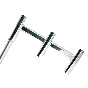 Tigress Offset Triple Aluminum Rod Holder - Straight Butt - 88149-1