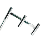 Tigress Offset Triple Aluminum Rod Holder - Straight Butt - 88149-1