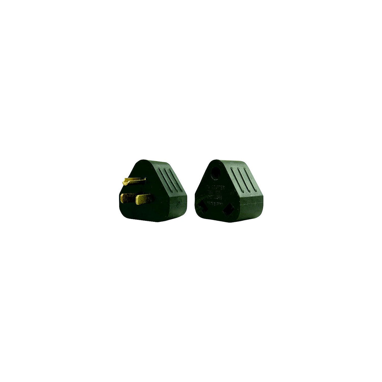 AP Products Power & Lighting Triangular Park Adapter, 30A Female to 15A Male - 16-00550