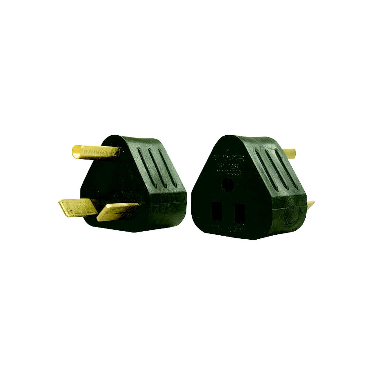AP Products Power & Lighting Triangular Park Adapter, 15A Female to 30A Male - 16-00551