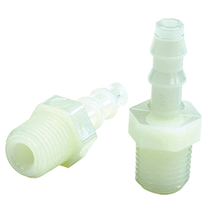 Tigress Nylon Pipe to Hose Adapter - 1/4" IPS - 77911