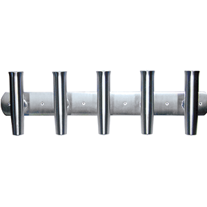 Tigress 5 Rod Aluminum Transom Mount Rod Holder - 35" - 88144