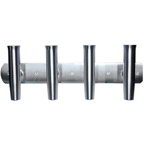 Tigress 4 Rod Aluminum Transom Mount Rod Holder - 28" - 88144-1