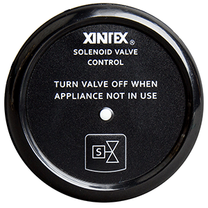 Fireboy-Xintex Propane Control &amp; Solenoid Valve w/Black Bezel Display - C-1B-R