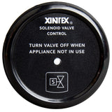 Fireboy-Xintex Propane Control Solenoid Valve w/Black Bezel Display [C-1B-R]