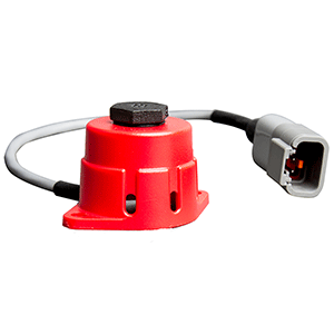 Fireboy-Xintex Propane &amp; Gasoline Sensor w/Cable - Red Plastic Housing - FS-T01-R