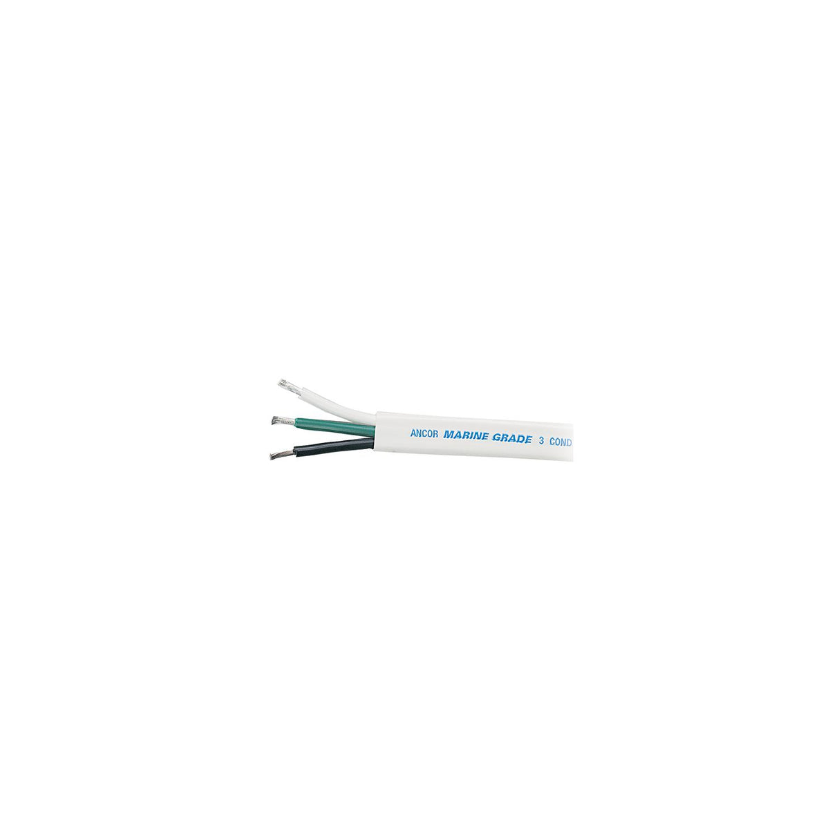 Ancor White Triplex Cable - 12/3 AWG - Round - 100' [133310] - official Ancor product image 2