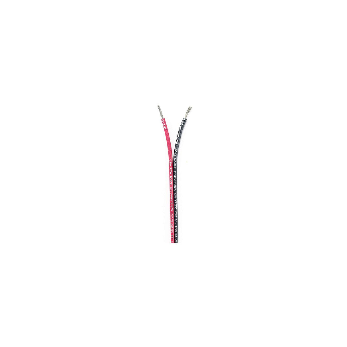 Ancor Ribbon Bonded Cable - 16/2 AWG - Red/Black - Flat - 100' [153110] - official Ancor product image 2