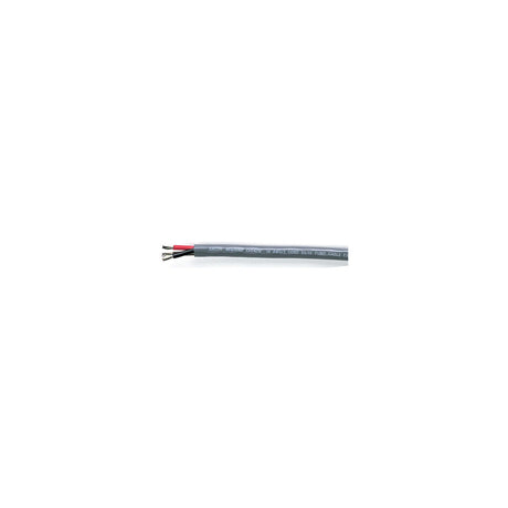 Ancor 156425 Marine Grade™ Tinned Copper Round Bilge Pump Cable, Black/Brown/Red Conductors, 14/3 AWG, 250', Grey - image 1