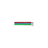 Ancor Flat Ribbon Bonded RGB Cable 16/4 AWG - Red, Light Blue, Green White - 100 [160110] - official Ancor product image 2