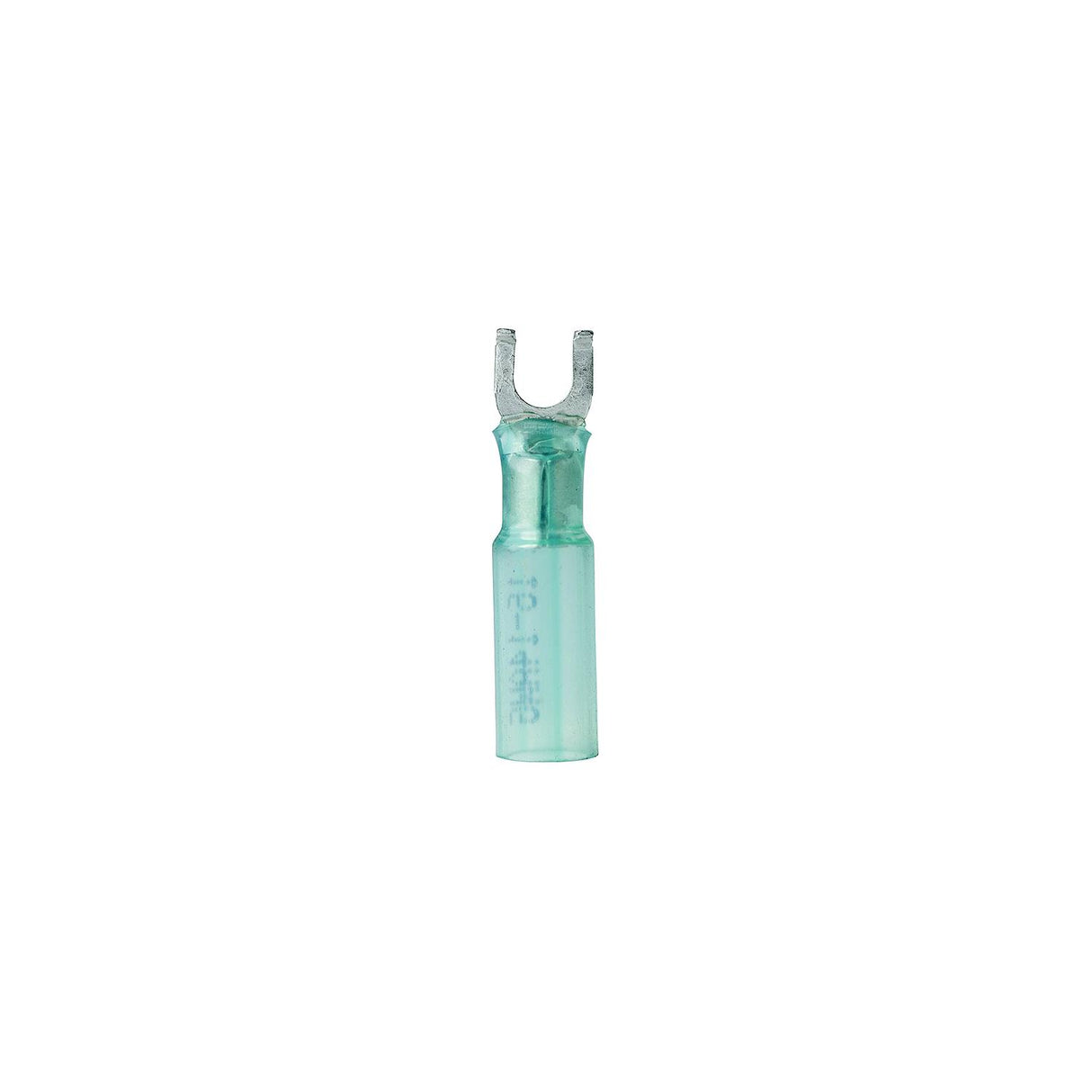 Ancor 314225 Marine Grade™ Heat Shrink Spade Terminal, #8 Fastener, 16-14 Wire, Blue, 25/Pk - image 1