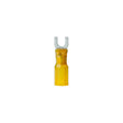 Ancor 315303 Marine Grade™ Heat Shrink Spade Terminal, #10 Fastener, 12-10 Wire, Yellow, 3/Pk - image 1