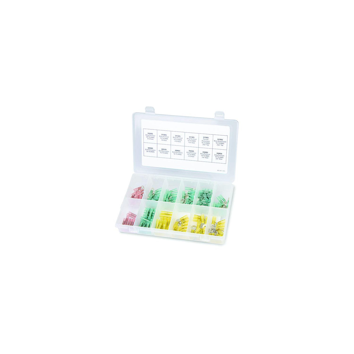 Ancor 160-Piece Heat Shrink Terminals Connectors Kit [320101] - official Ancor product image 2