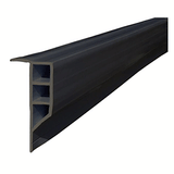 Dock Edge Standard PVC Full Face Profile - 16' Roll - Black - DE1163F