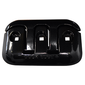 Dock Edge Flip-Up Dock Cleat - 8" - Black - DE2608BF