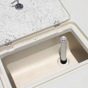 T-H Marine Screw-In Overflow Drain Tube with Screen (Fits 1-1/2” Drain) - ODT-2T-DP - image 1