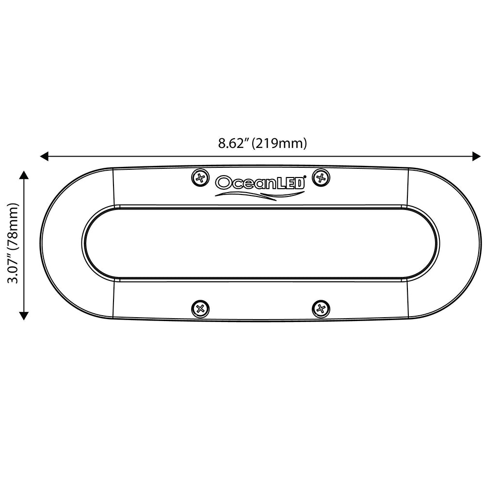 OceanLED X-Series X8 - White LEDs - 012304W