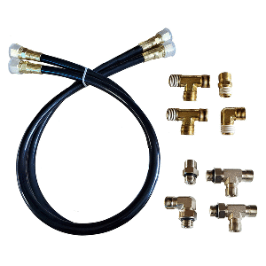 Octopus Autopilot Drives Octopus 30" Hose & Fitting Kit Including Orb & NPT Helm Fittings - OC17SUK42