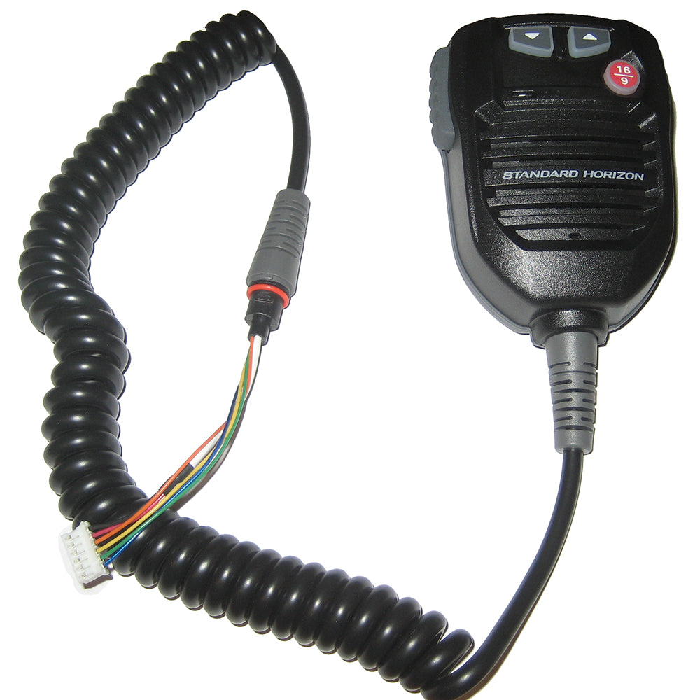Micrófono VHF de repuesto Horizon estándar f/GX2000B, GX2100B, GX2150B, GX2200B - Negro [CS2308402]