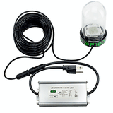 Hydro Glow SF100G 100W/120VAC Underwater Dock Light - Green Anchored To Bottom