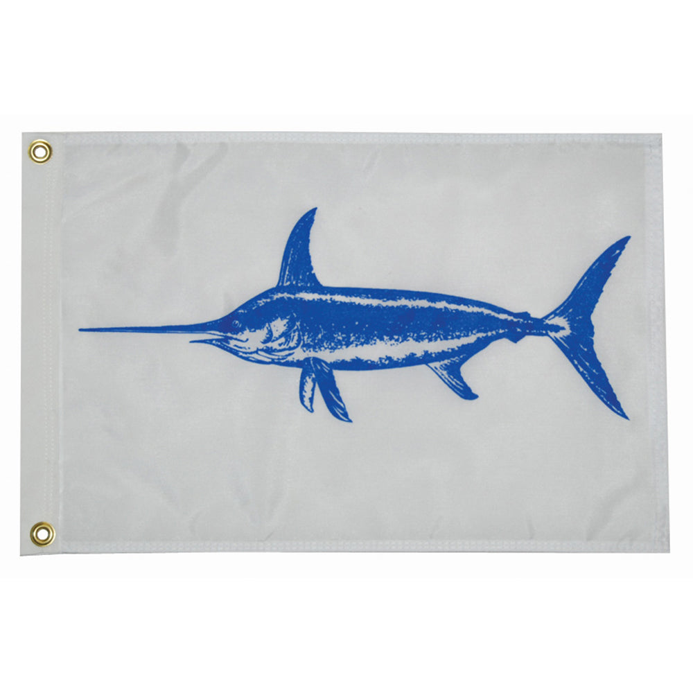 Bandera de Pez Espada Taylor Made de 12" x 18" [4418]