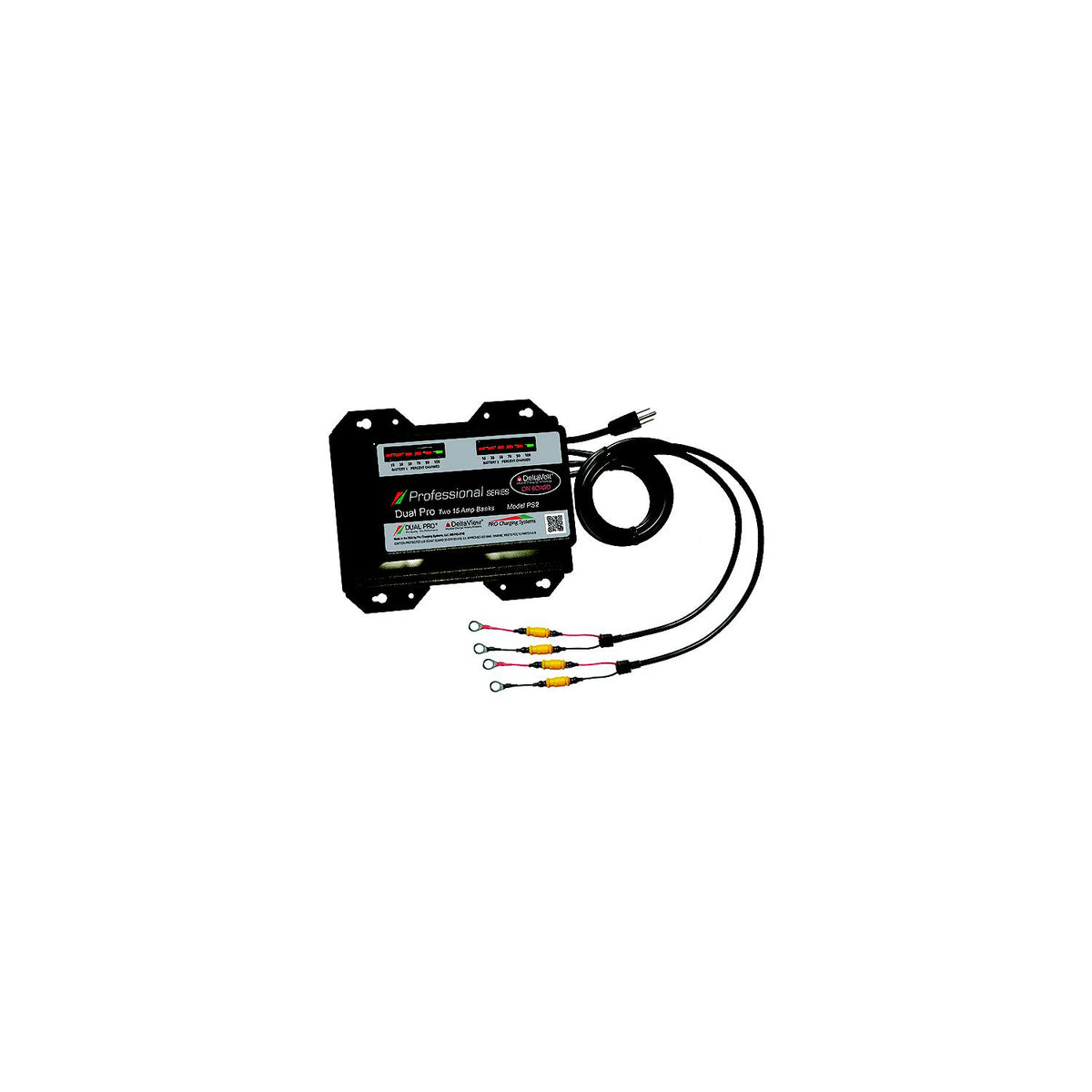Dual Pro Professional Series Battery Charger - 30A - 2-15A-Banks - 12V/24V [PS2] - official Dual Pro product image 2