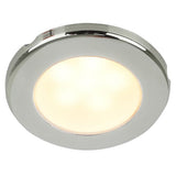 Hella Marine EuroLED 75 3" Round Screw Mount Down Light - Warm White LED - Stainless Steel Rim - 12V [958109021]