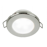 Hella Marine EuroLED 75 3" Round Spring Mount Down Light - White LED - Stainless Steel Rim - 12V - 958110521