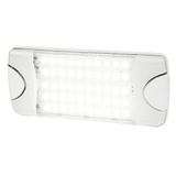 Hella Marine DuraLED 50 Low Profile Interior/Exterior Lamp - Wide White Spreader Beam - 980629501