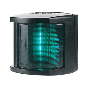 Hella Marine Starboard Navigation Light - Incandescent - 2nm - Black Housing - 12V - 002984345
