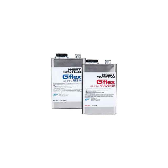 West System G/Flex Epoxy 2 Gallon Kit (2ea Gal. cans) - 650-2G - image 1