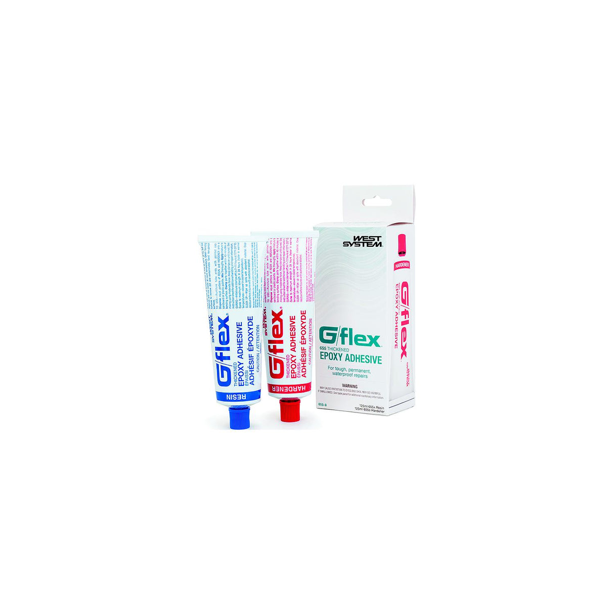 West System G/Flex Thickened Epoxy, 8 oz. 2/Kit - 655-8