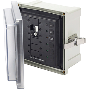 Blue Sea Systems Blue Sea 3116 - SMS Panel Enclosure w/ELCI (30A) and 3 Blanks - 120V