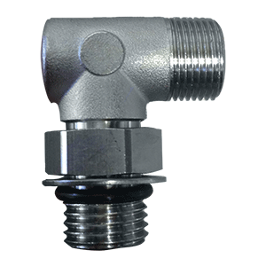 Uflex USA Uflex90&deg; Adjustable Fitting f/Back of UP Series Helms - ORB 6 to 3/8" COMP - AF90
