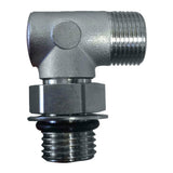 Uflex90 Adjustable Fitting f/Back of UP Series Helms - ORB 6 to 3/8" COMP [AF90]