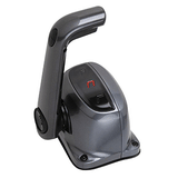 Uflex USA Uflex&nbsp;Single Lever Top Mount Control w/Neutral Lock &amp; Trim Switch - Black - B501BT/L